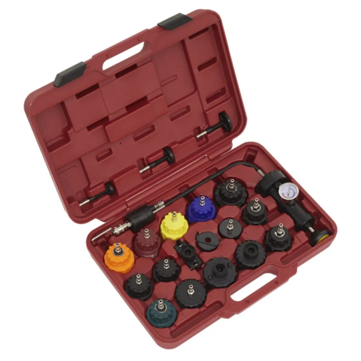 Sealey Vs001 Cooling System Pressure Tester Kit 20Pc 1