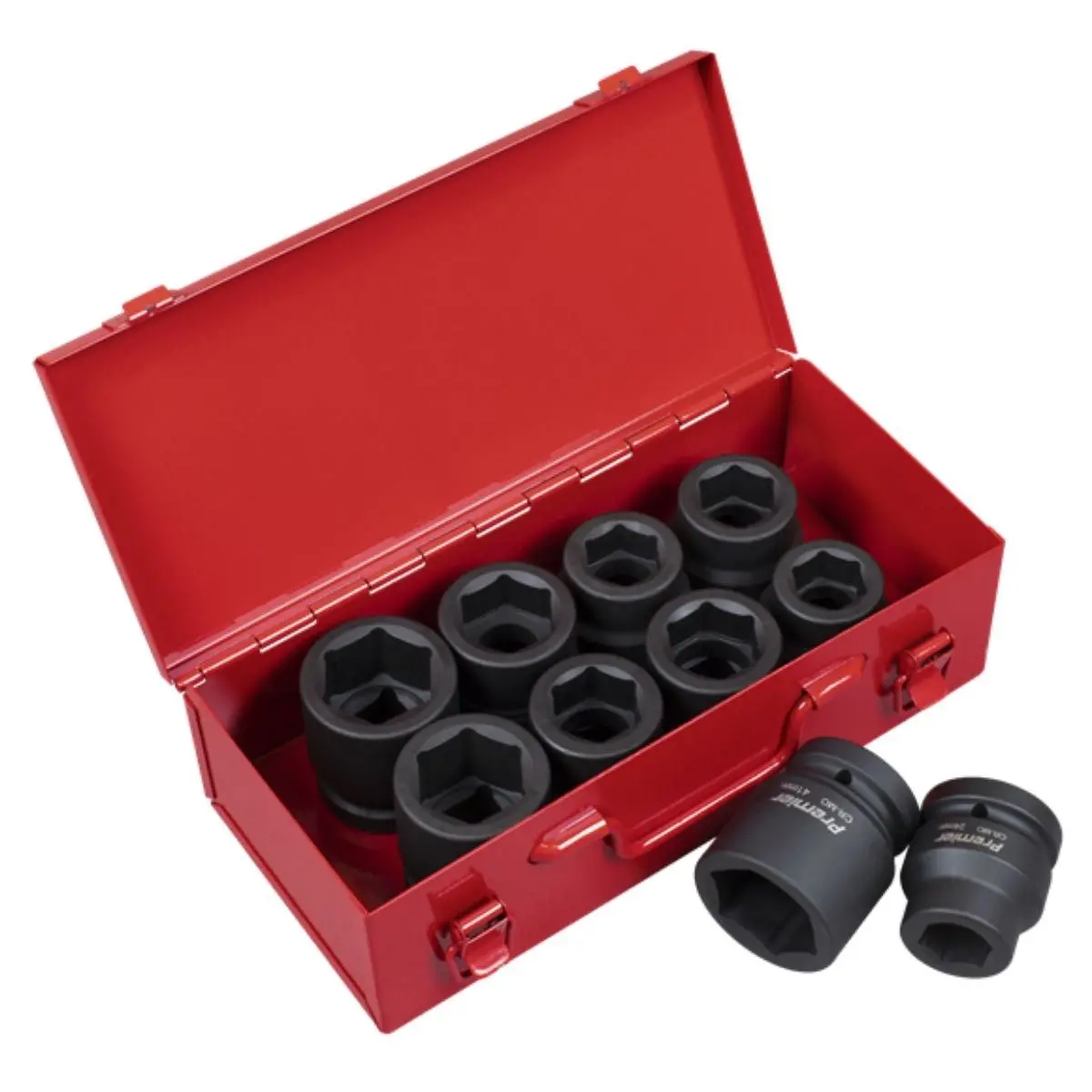 Sealey Ak688 1"Sq Drive Impact Socket Set 10Pc 1