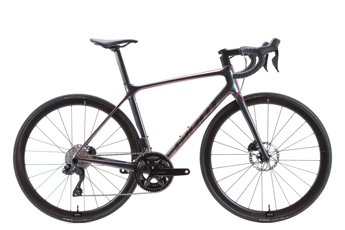 Giant Tcr Advanced Pro 1 Shimano 105 Di2 Disc Road Bike 2024, Size Medium 1