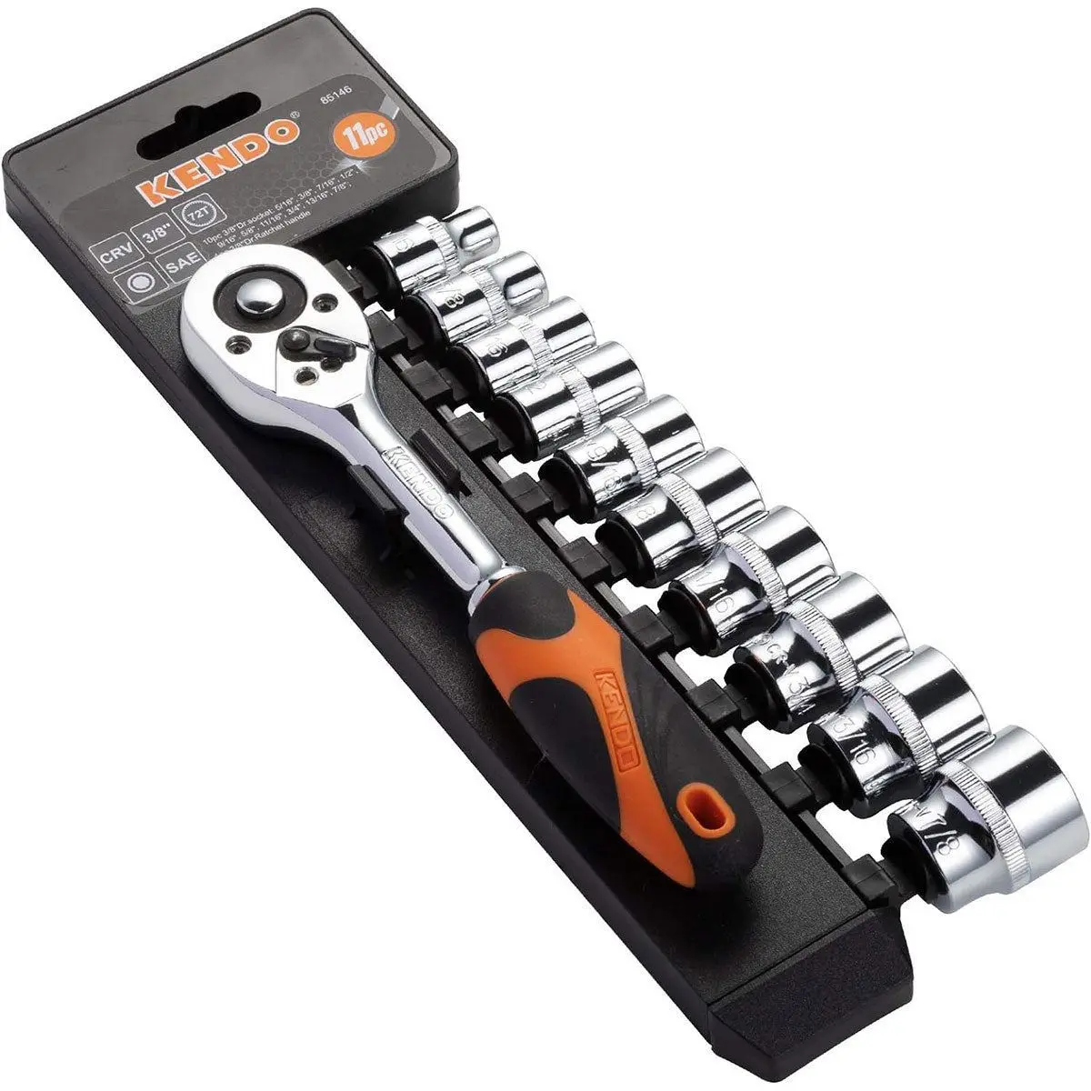 Kendo 3/8'' Drive Socket Set 11 Piece 1