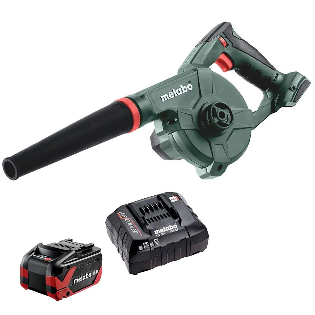 Metabo Ag 18 18V Cordless Blower With 1 X 8.0Ah Battery & Charger 1