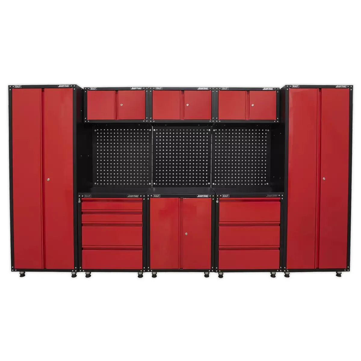 Sealey Apms80combo1 Modular Storage System 3.3M American Pro 1