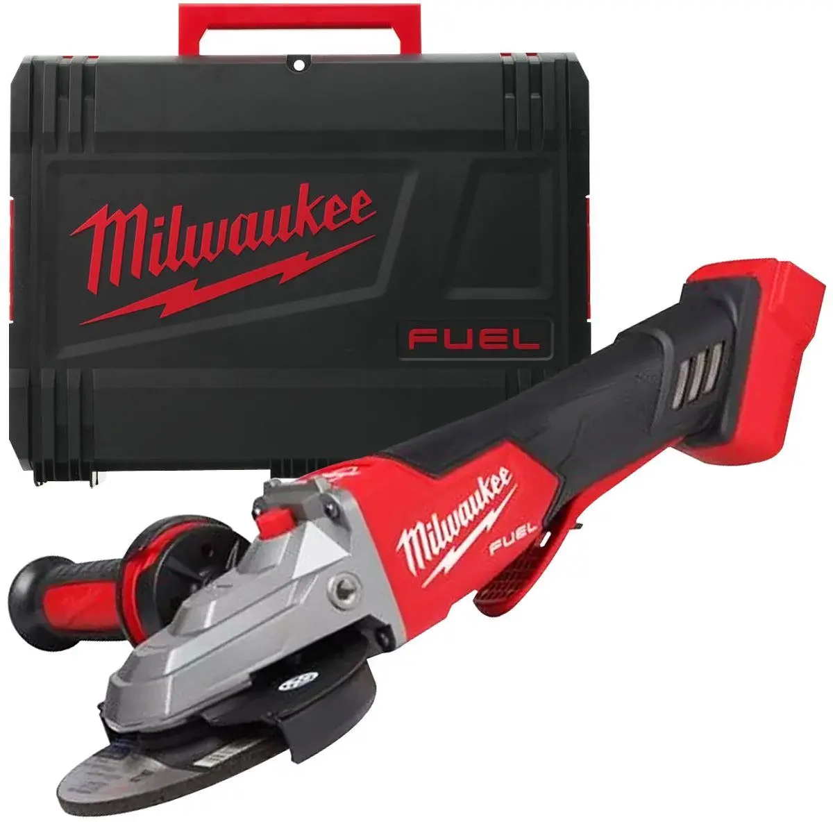 Milwaukee M18fsagf125xpdb-0X 18V Fuel Brushless 125Mm Flathead Angle Grinder With Case 4933478439 1