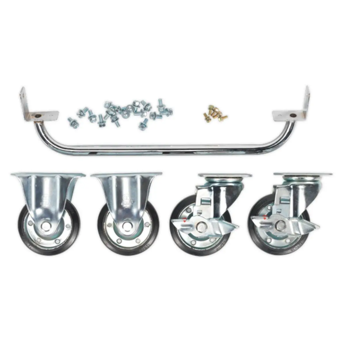 Sealey Api565kit Industrial Handle And Wheel Kit For 565Mm Cabinets 1
