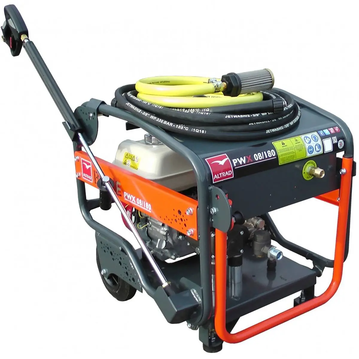 Belle P081801rs Pwx 08/180 Honda Petrol Pressure Washer With Hose Reel Powerful & Reliable 1