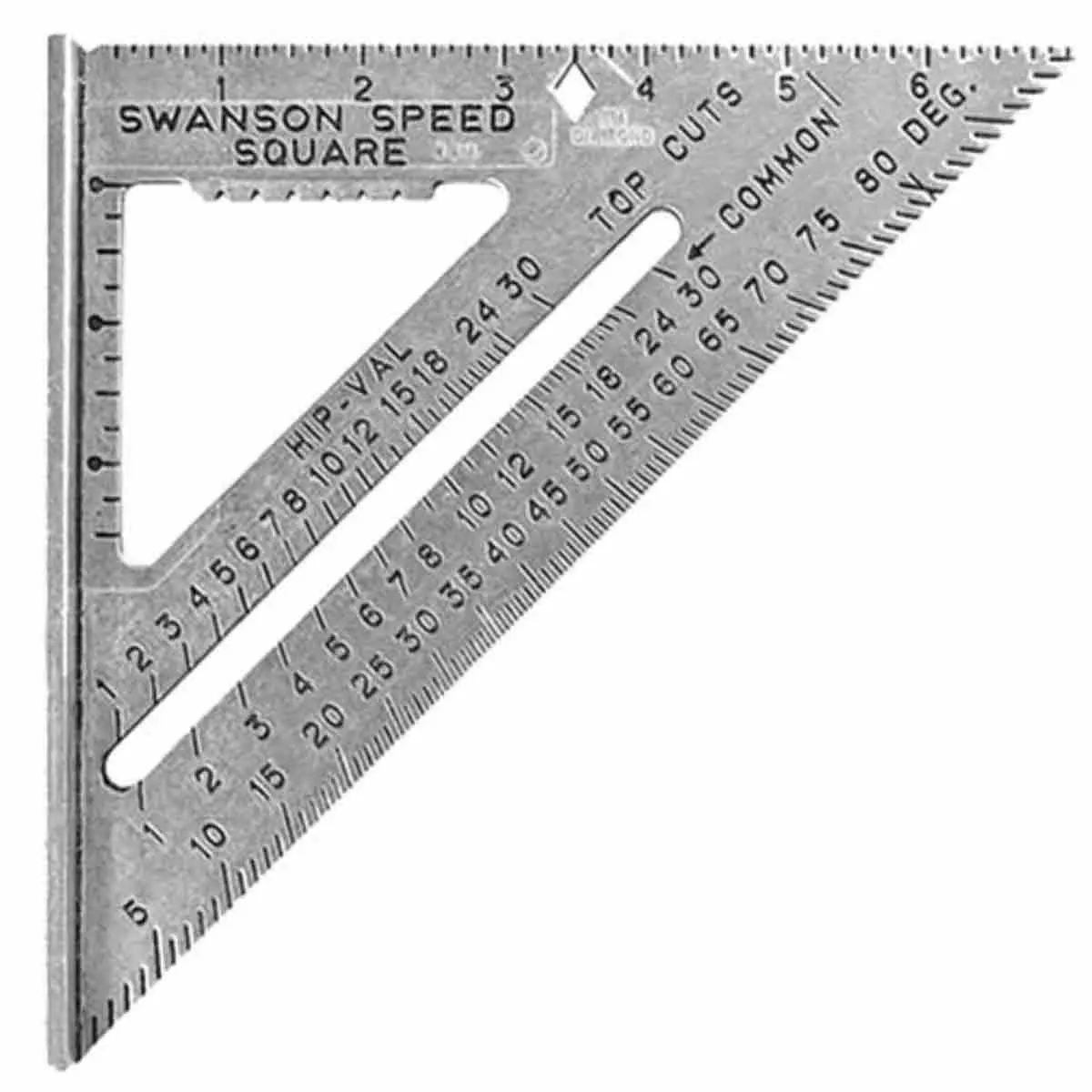 Swanson 7" Imperial Speed Square With Instruction Book Swa-S0101 1
