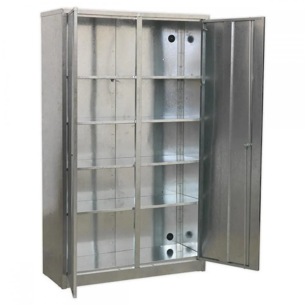 Sealey Gsc110385 Galvanized Steel Floor Cabinet 4-Shelf 1