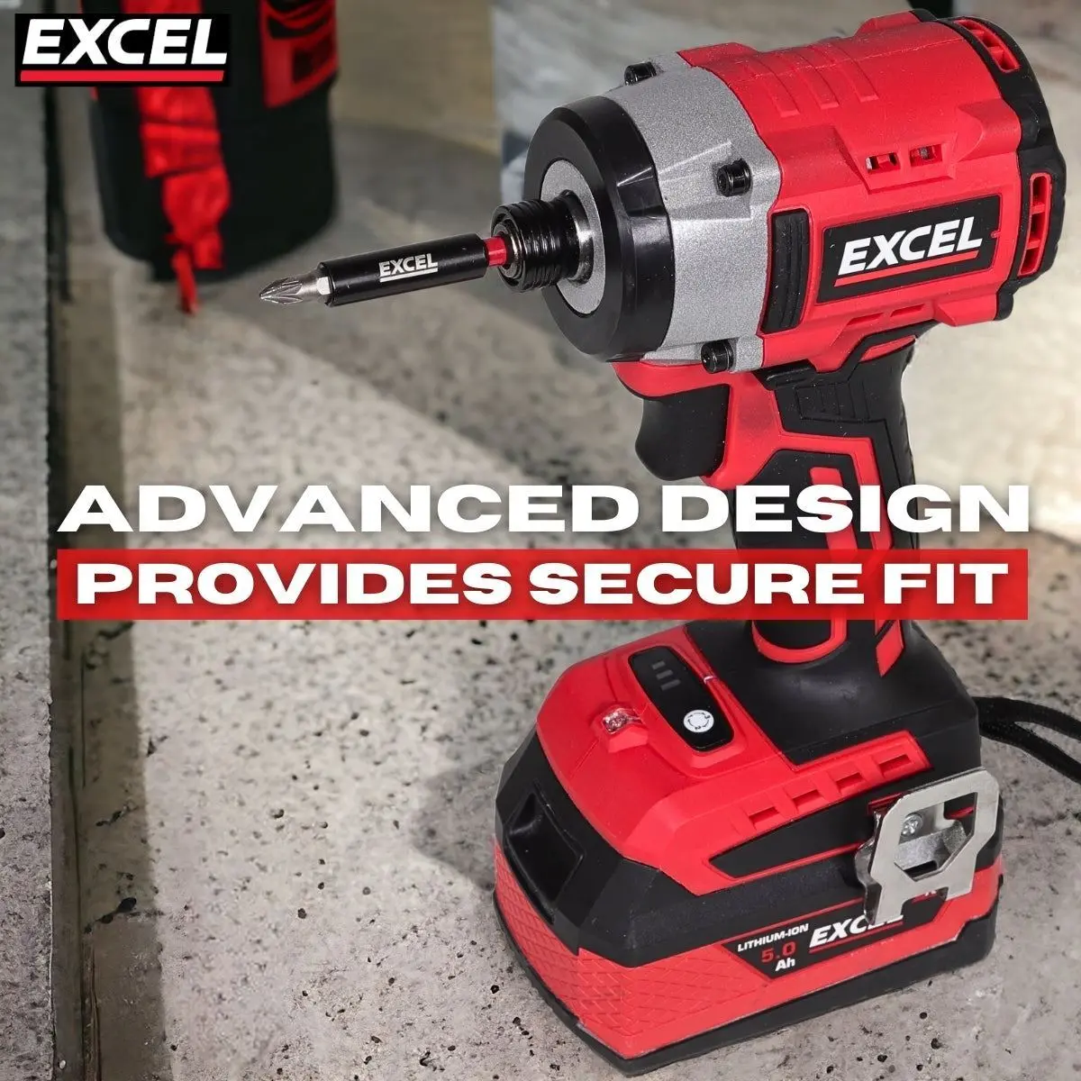 Excel 60Mm Magnetic Impact Bit Holder 2
