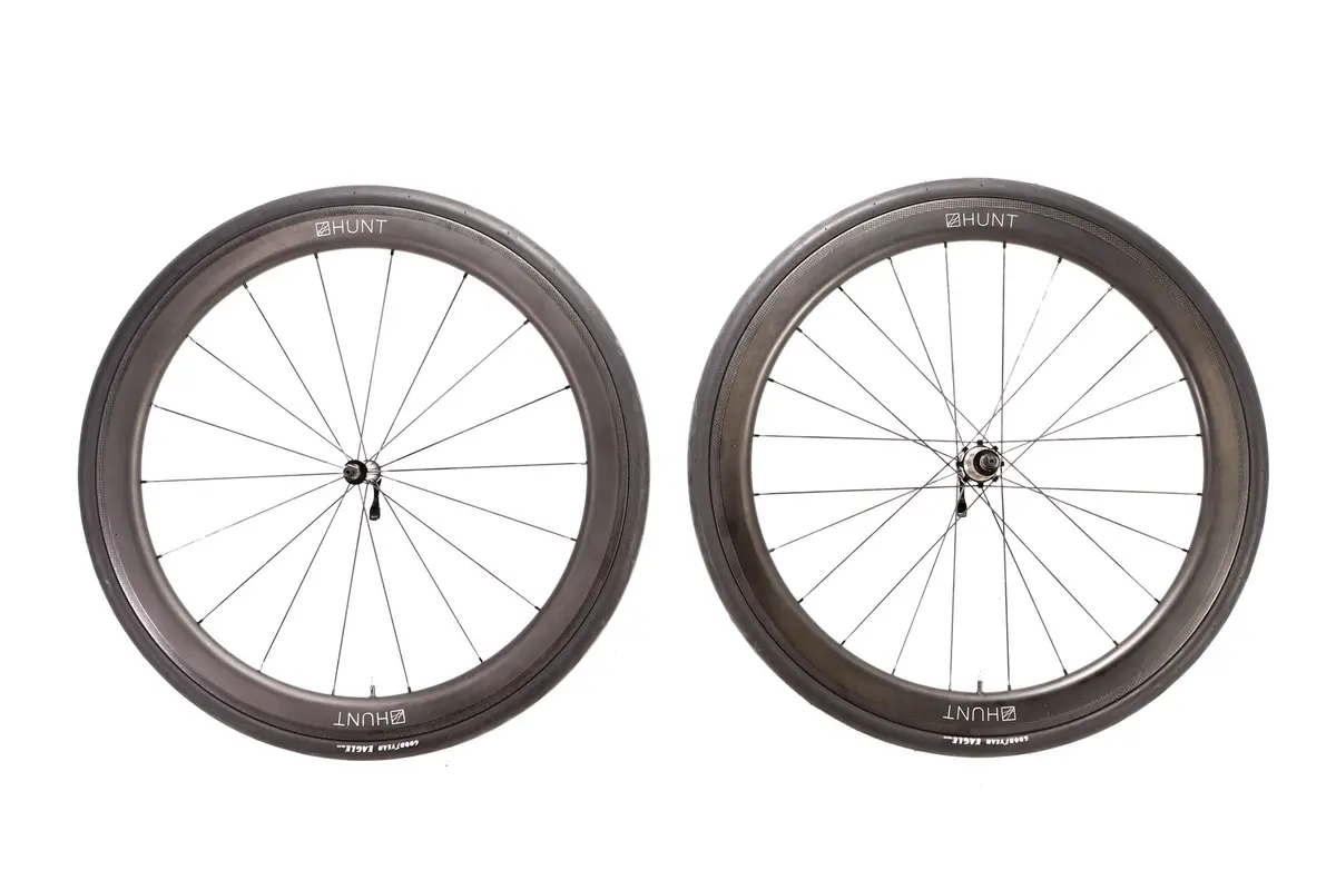 Hunt 50 Carbon Wide Wheelset, Shimano Freehub 1