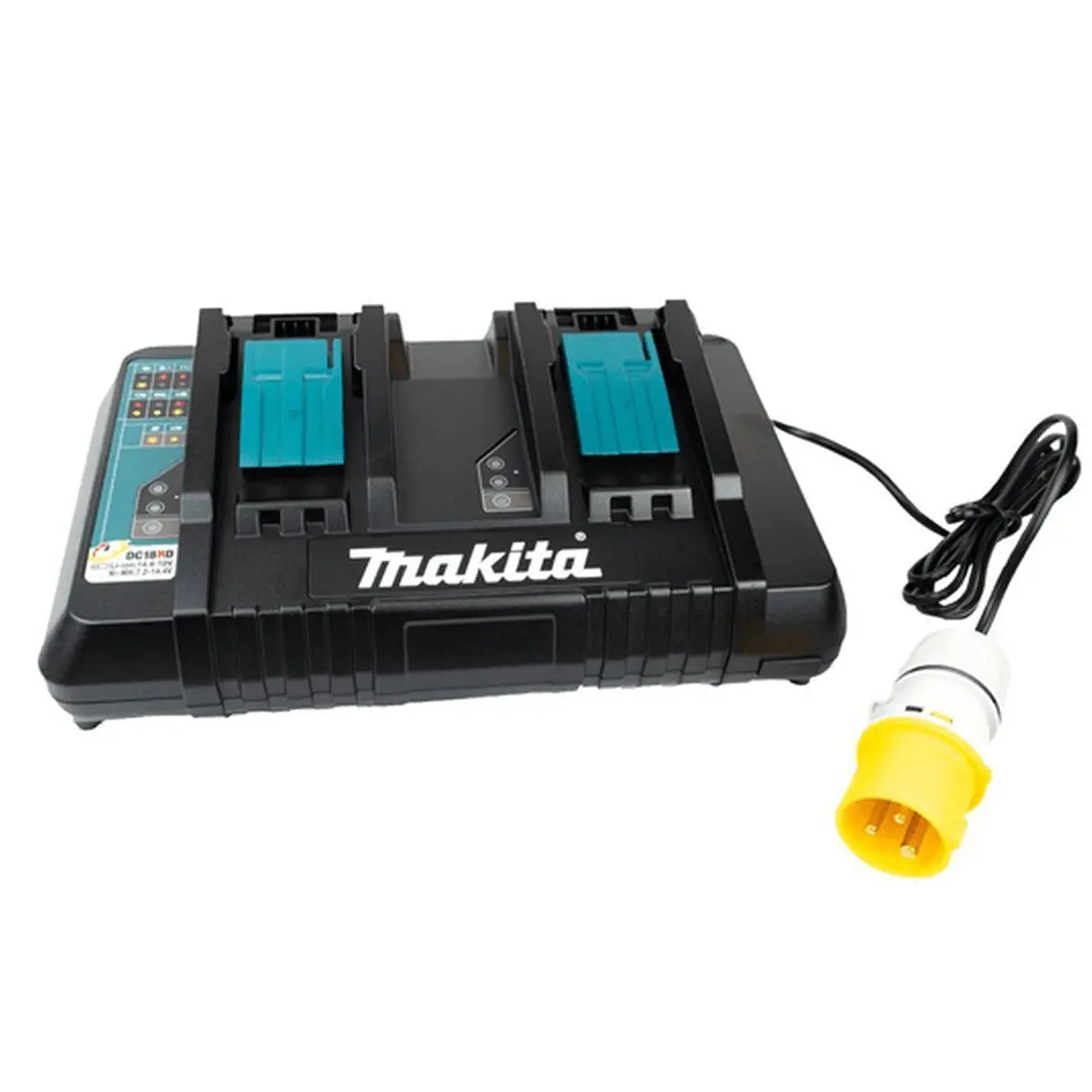 Makita Dc18rd/1 14.4 - 18V Lxt Twin Port Rapid Battery Charger 110V  Item Condition Seller Refurbished 1