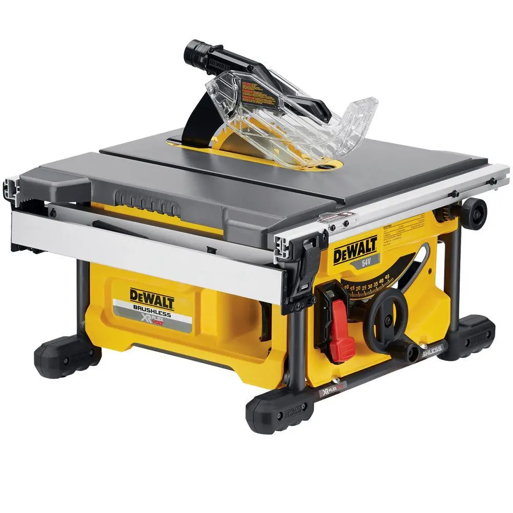 Dewalt Dcs7485n 54V Xr Flexvolt Brushless 210Mm Table Saw With 2 X 9.0 Battery Charger & Rolling Stand 2