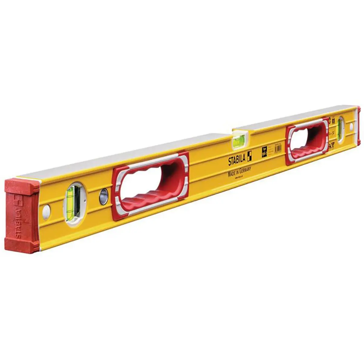 Stabila Stb1962100 196-2-100 Spirit Level 100Cm With 3 Vials For Accurate Leveling Measurements 15235 1