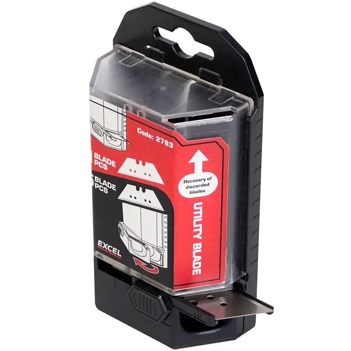 Excel Utility Knife Blade Dispenser 100 Piece 1