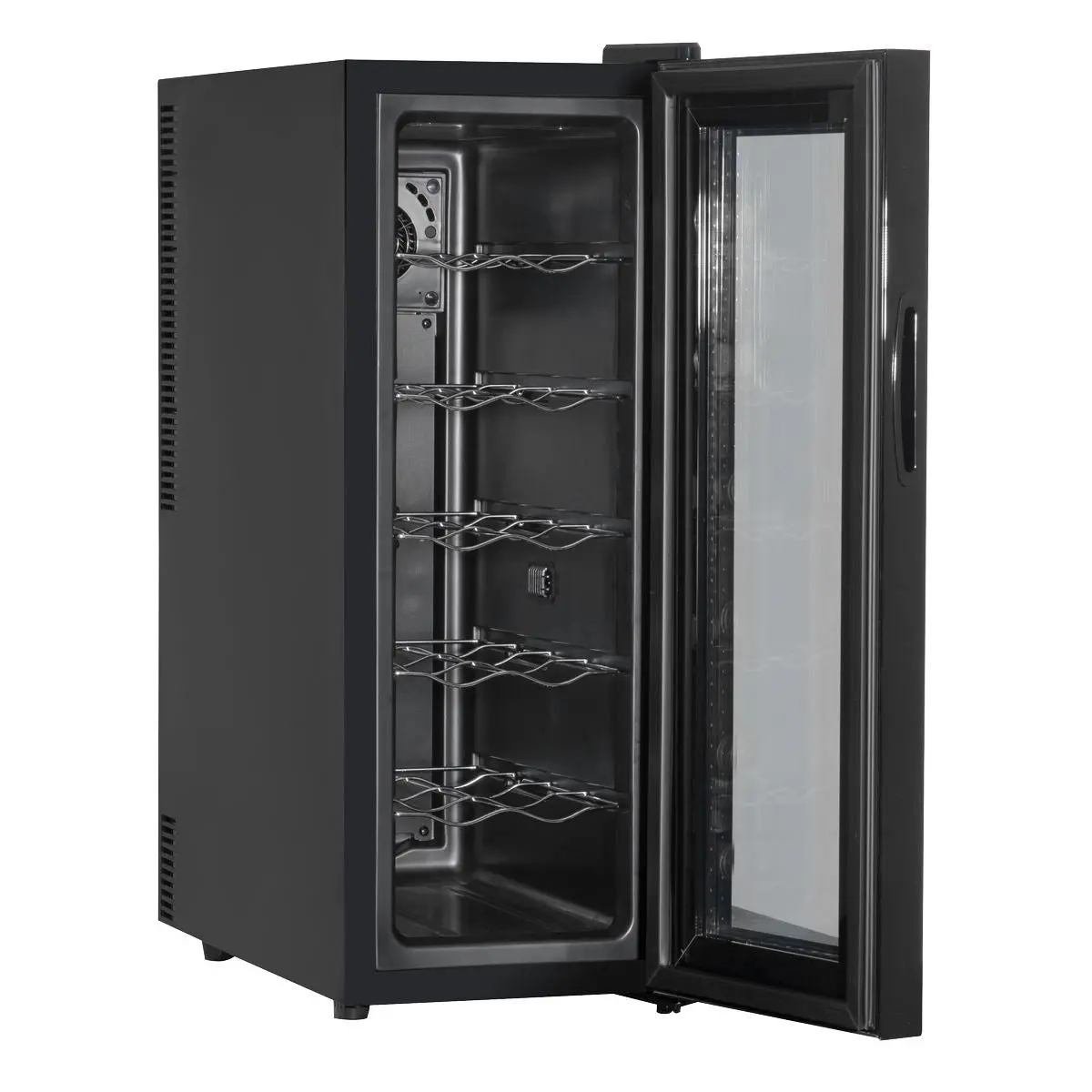 Sealey Dh73 Baridi 12 Bottle Fridge & Cooler Black 2