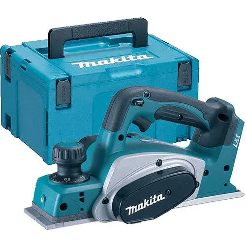 Makita Dkp180z 18V 82Mm Cordless Planer With Makpac Type 3 Case 1