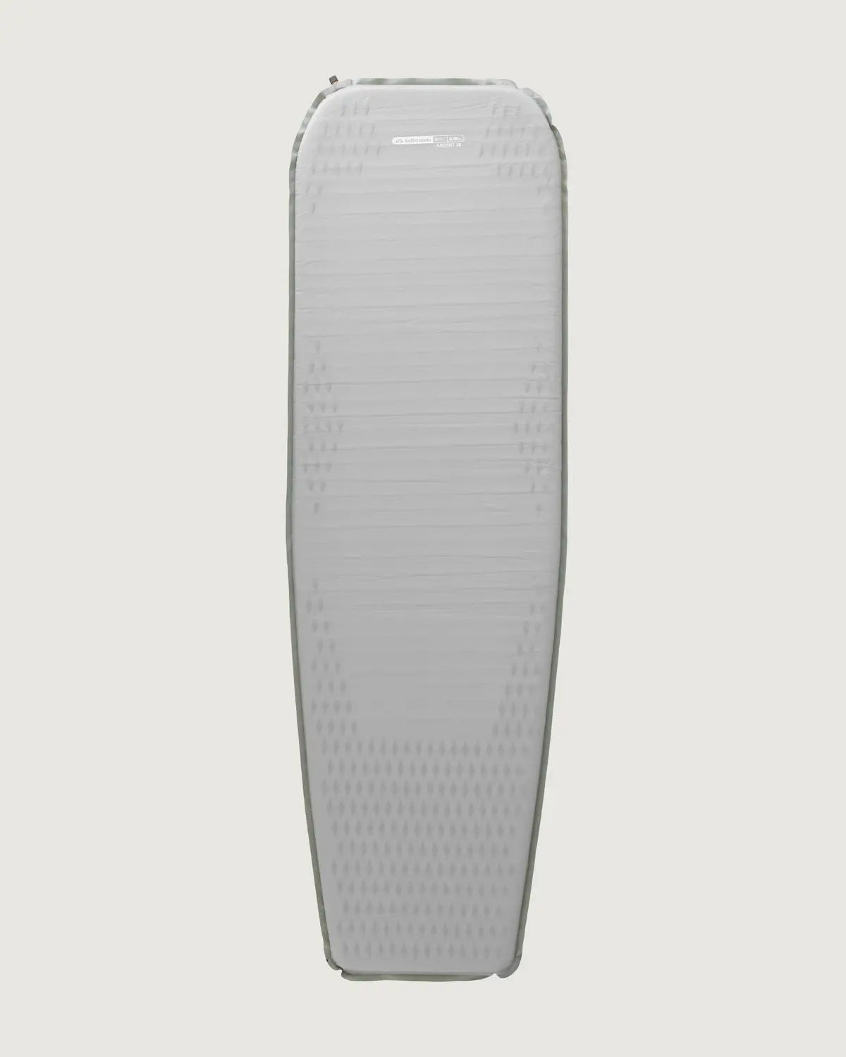Ascent Regular Hiking Mat -38 Mm  - Silver Grey/Icon Green 1