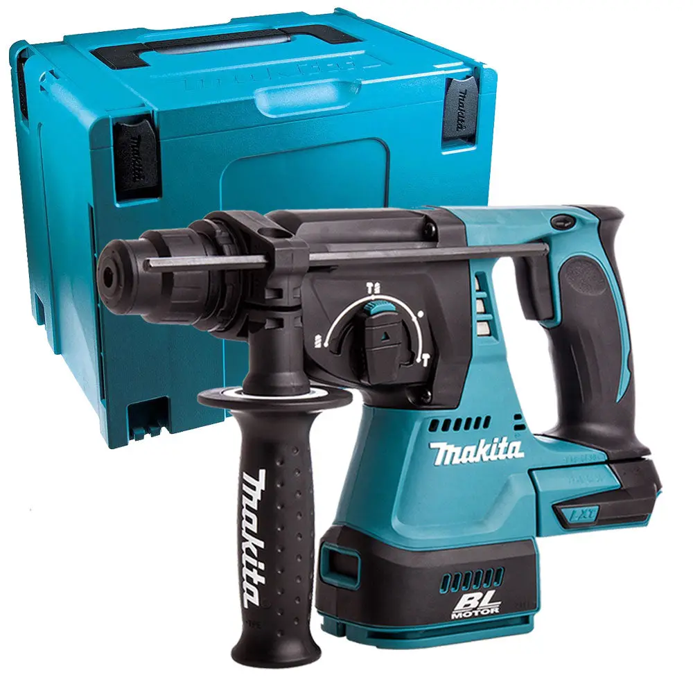 Makita Dhr242z 18V Brushless Sds+ Hammer With Mak Case Type 4 + Inlay 1