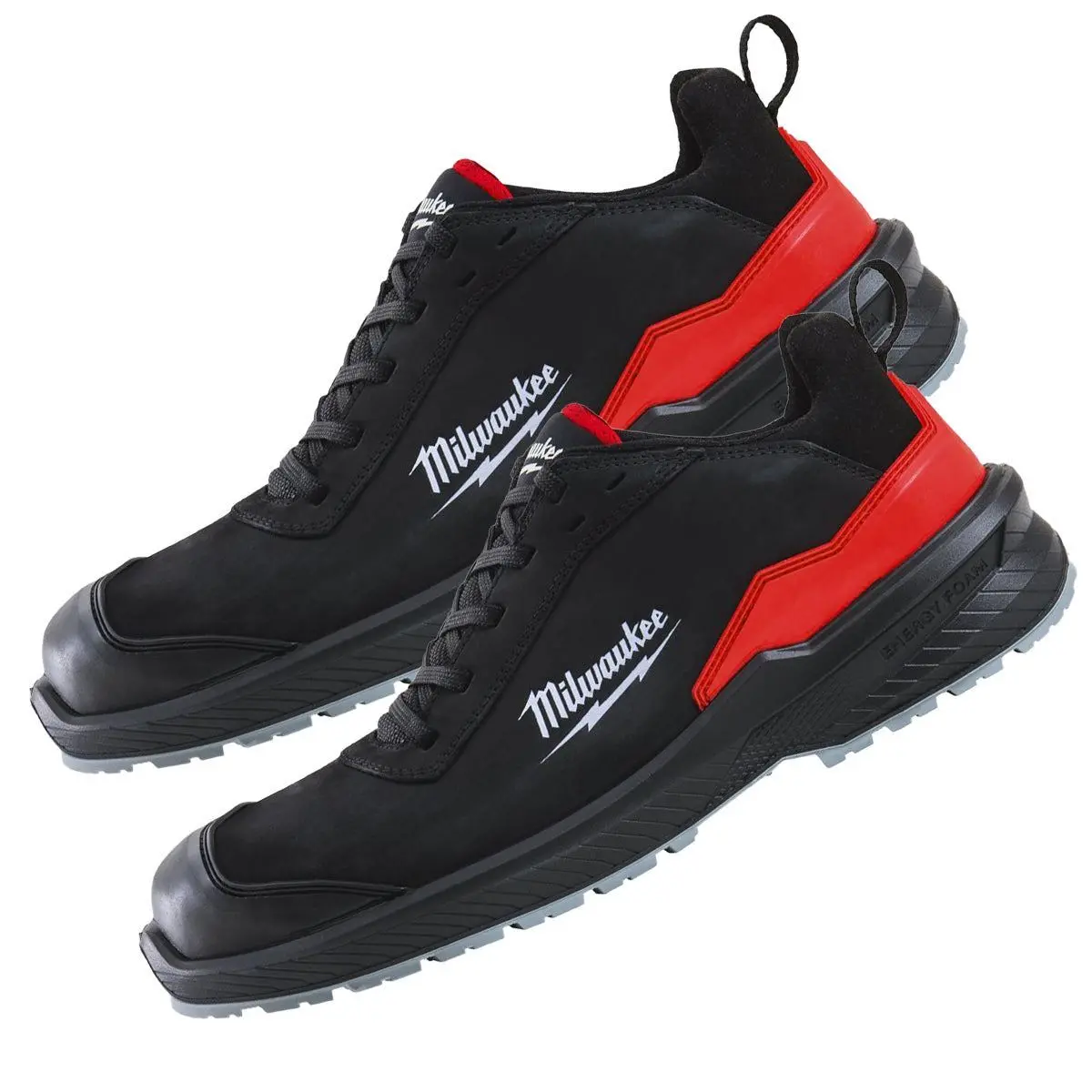 Milwaukee Flextred S3s Safety Trainers Black Size 8 - 4932493720 1