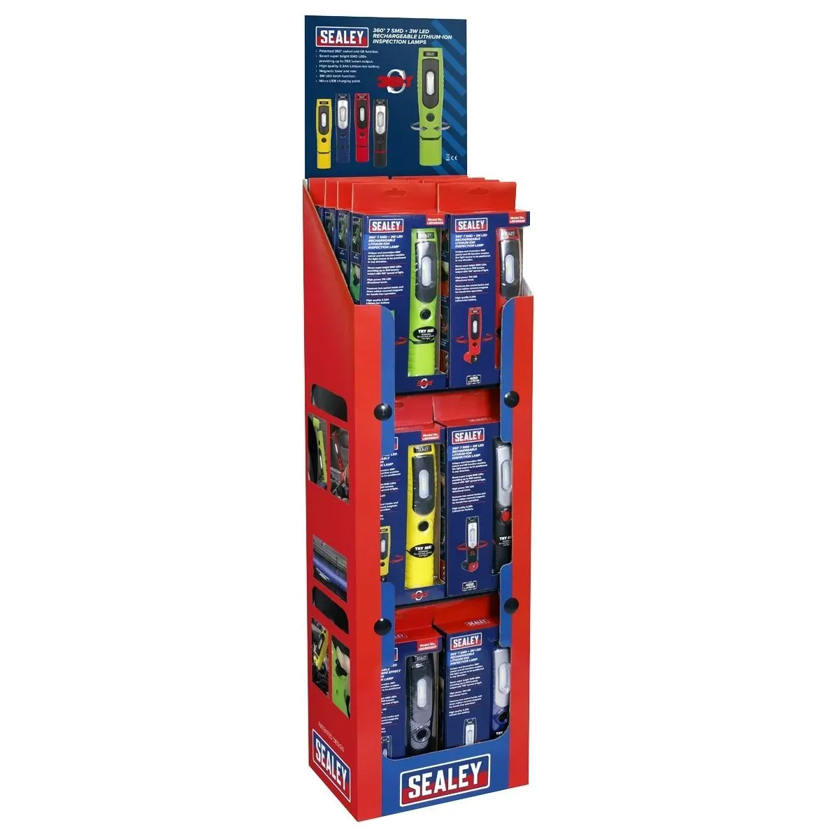 Sealey Led3602combo1 Display Led Box Of 24 1