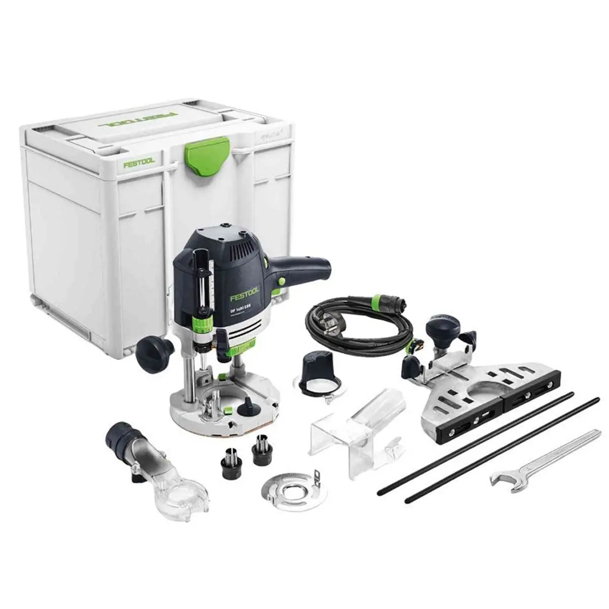 Festool Of 1400 Ebq-Plus 230V Gb Router With Accessories In Systainer - 576210 1