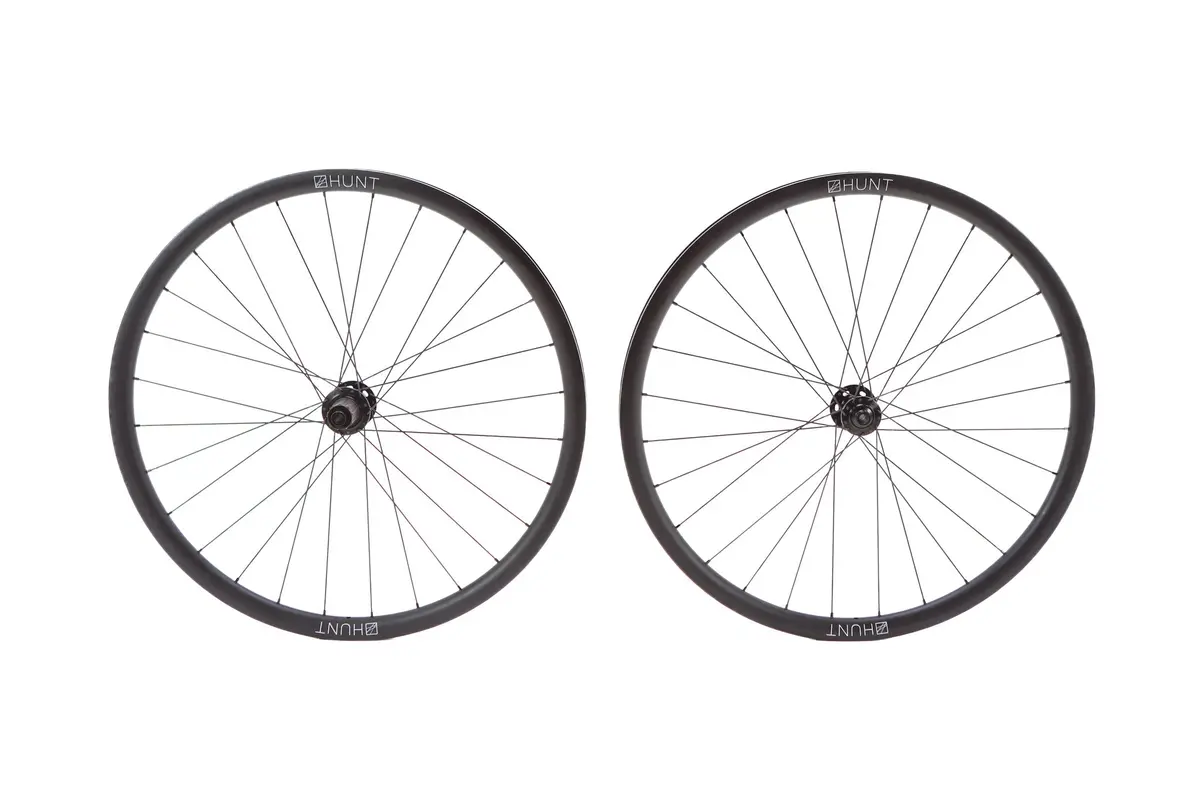 Hunt 30 Carbon All-Road Carbon Disc Wheelset, Shimano Freehub 1