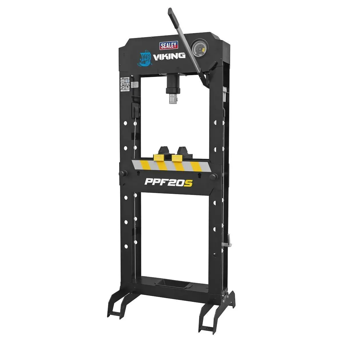 Sealey Ppf20s Viking Hydraulic Press 20 Tonne Floor Type 2