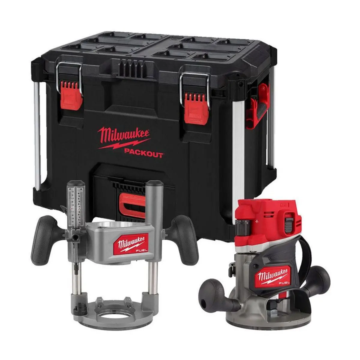 Milwaukee M18fr12kit-0P 18V Fuel Brushless 1/2'' Router Cutter Body Only With Packout Case 4933493305 2