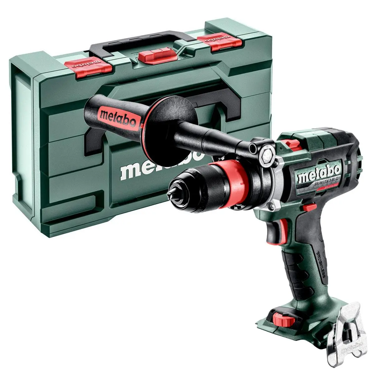 Metabo Bs 18 Ltx-3 Bl Q I 18V Brushless 3 Speed Drill/Driver Body Only With Metabox 603184840 1