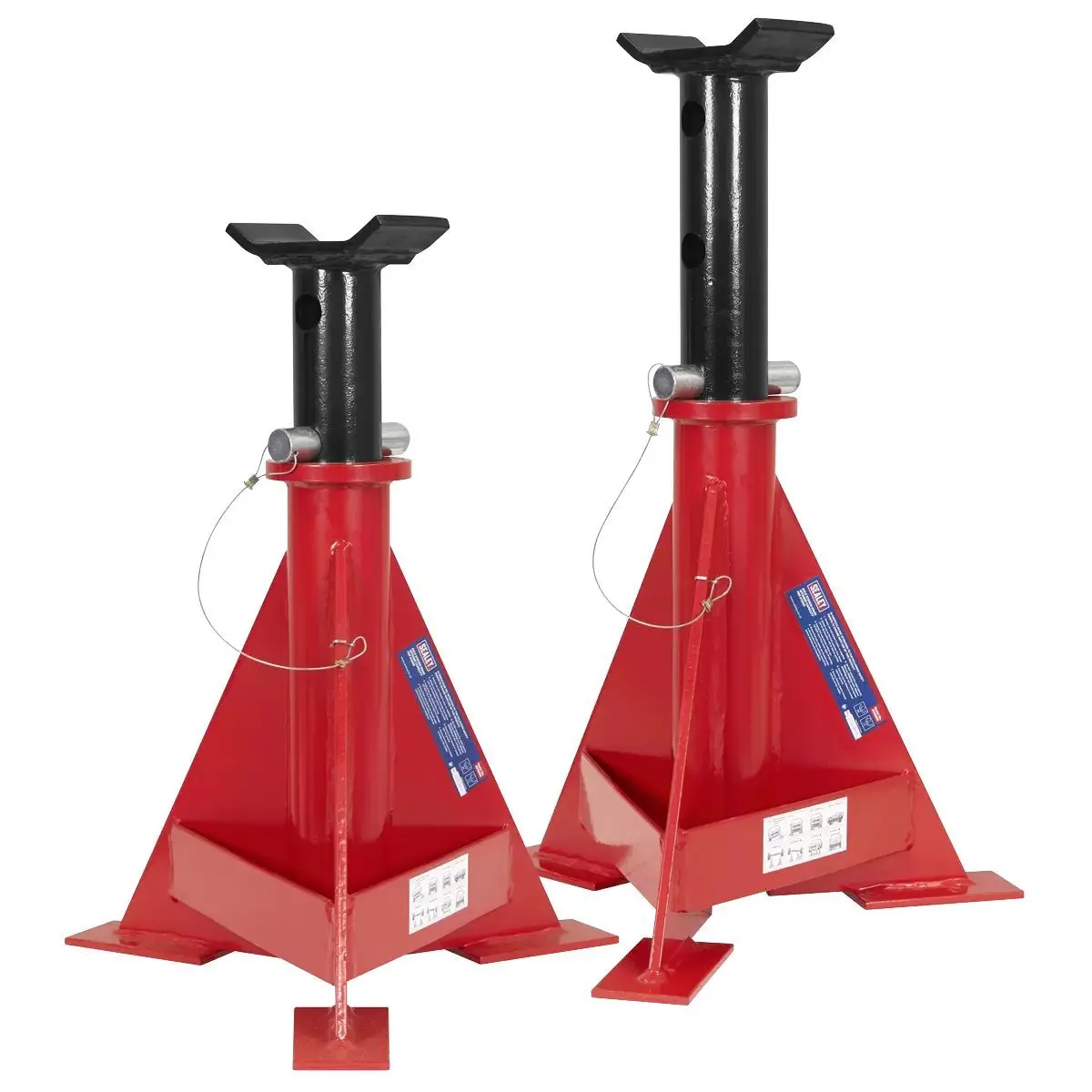 Sealey As15000 15Tonne Capacity Axle Stands Per Stand 1