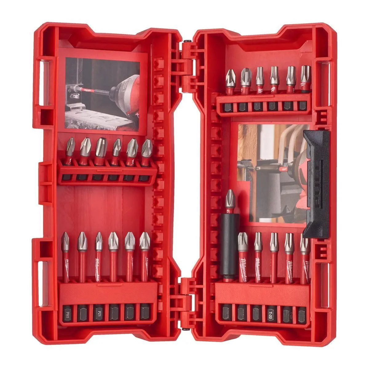 Milwaukee 25 Piece Shockwave Impact Screwdriving Bit Set 4932472061 1