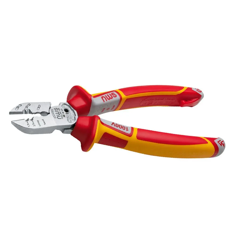 Nws N1351-49-Vde-190-Sb 190Mm 6 In 1 Electrician's Multi-Function Side Cutter 1