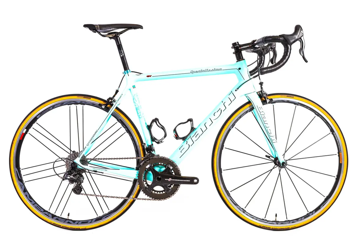 Bianchi Specialissima Campagnolo Record Road Bike 2016, Size 57Cm 1