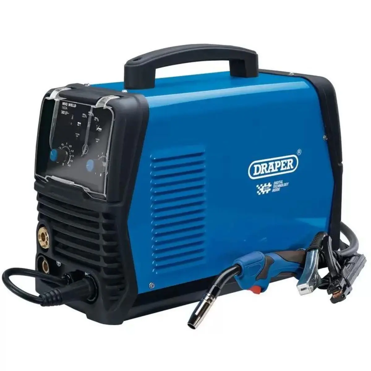Draper Mwa160a Gas-Gasless Mig Aluminium Welder Dti 230V/160A 70048 1
