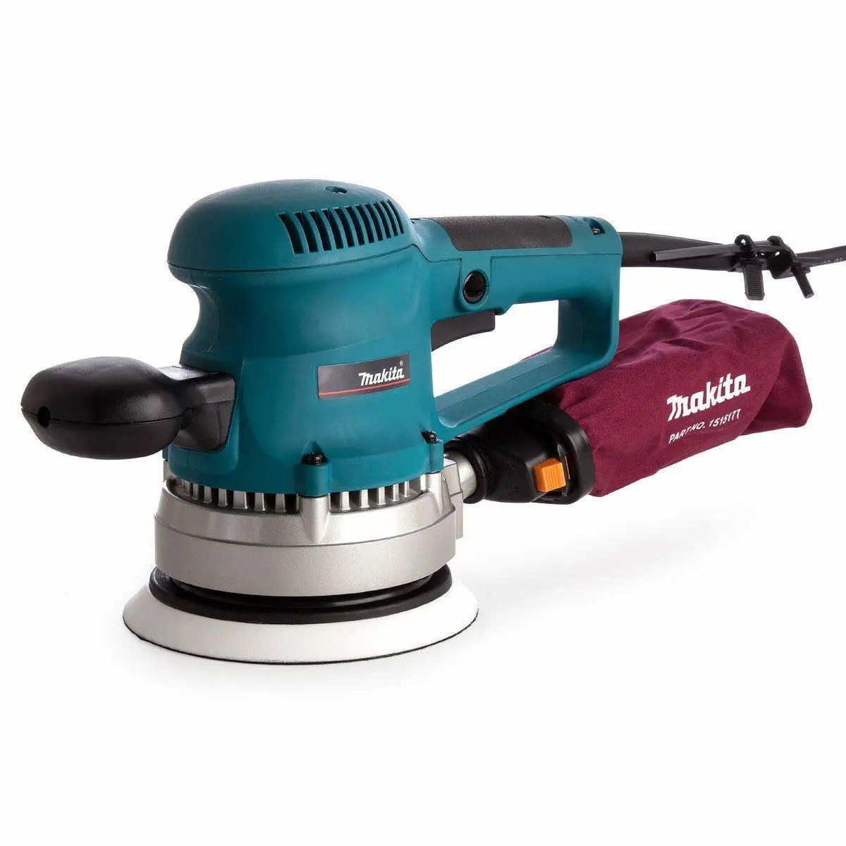 Makita Bo6030/1 150Mm Corded Random Orbit Sander With Dust Bag 110V 1