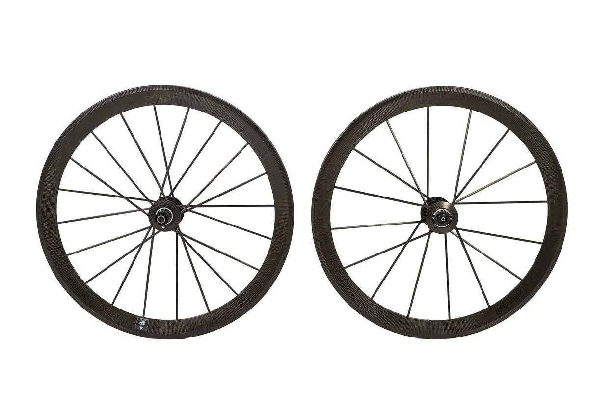 Lightweight Meilenstein Carbon Rim Wheelset, Shimano Freehub 1