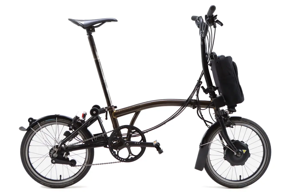 Brompton C-Line Explore Electric Folding Bike 2022 1