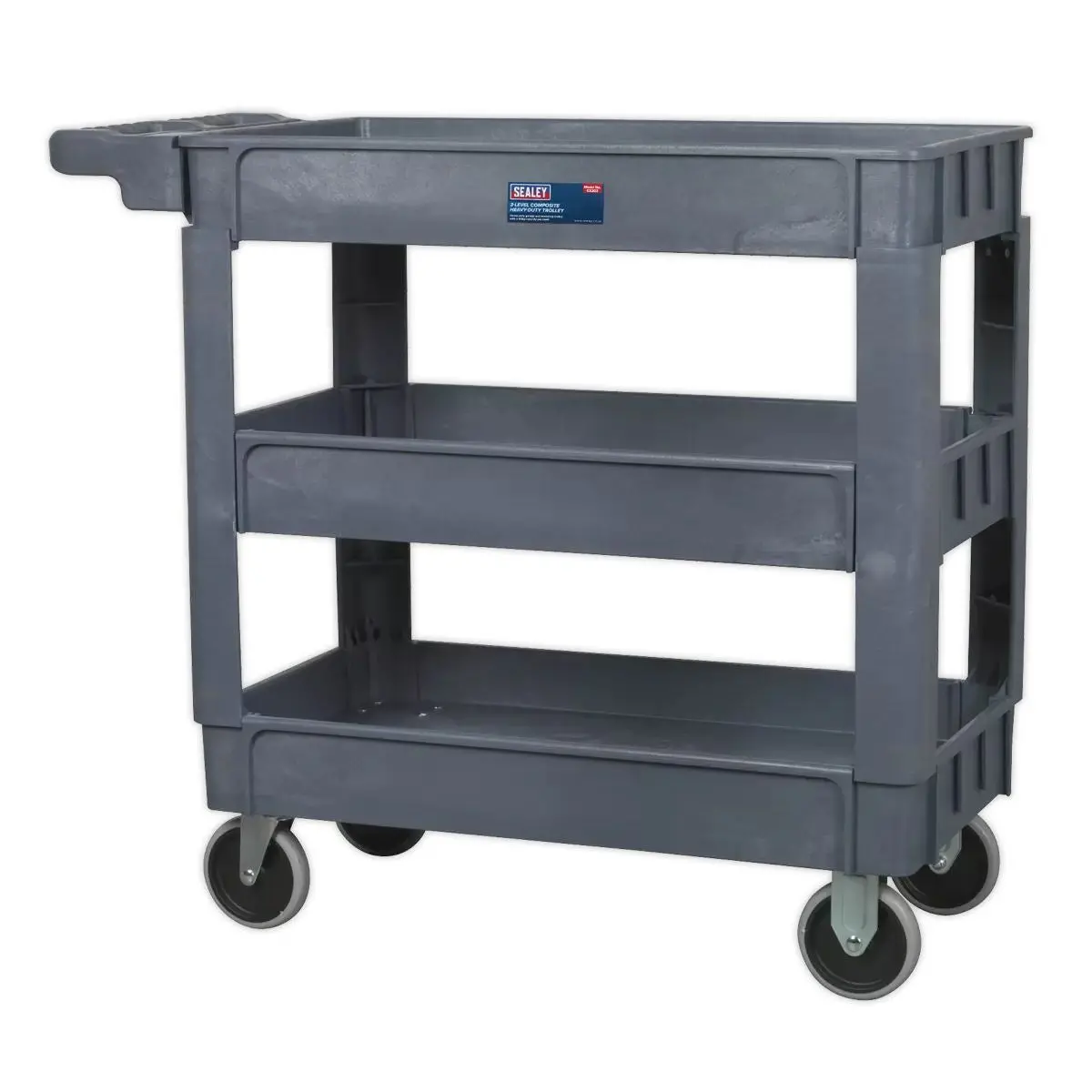 Sealey Cx203 Heavy-Duty Trolley 3-Level Composite 2