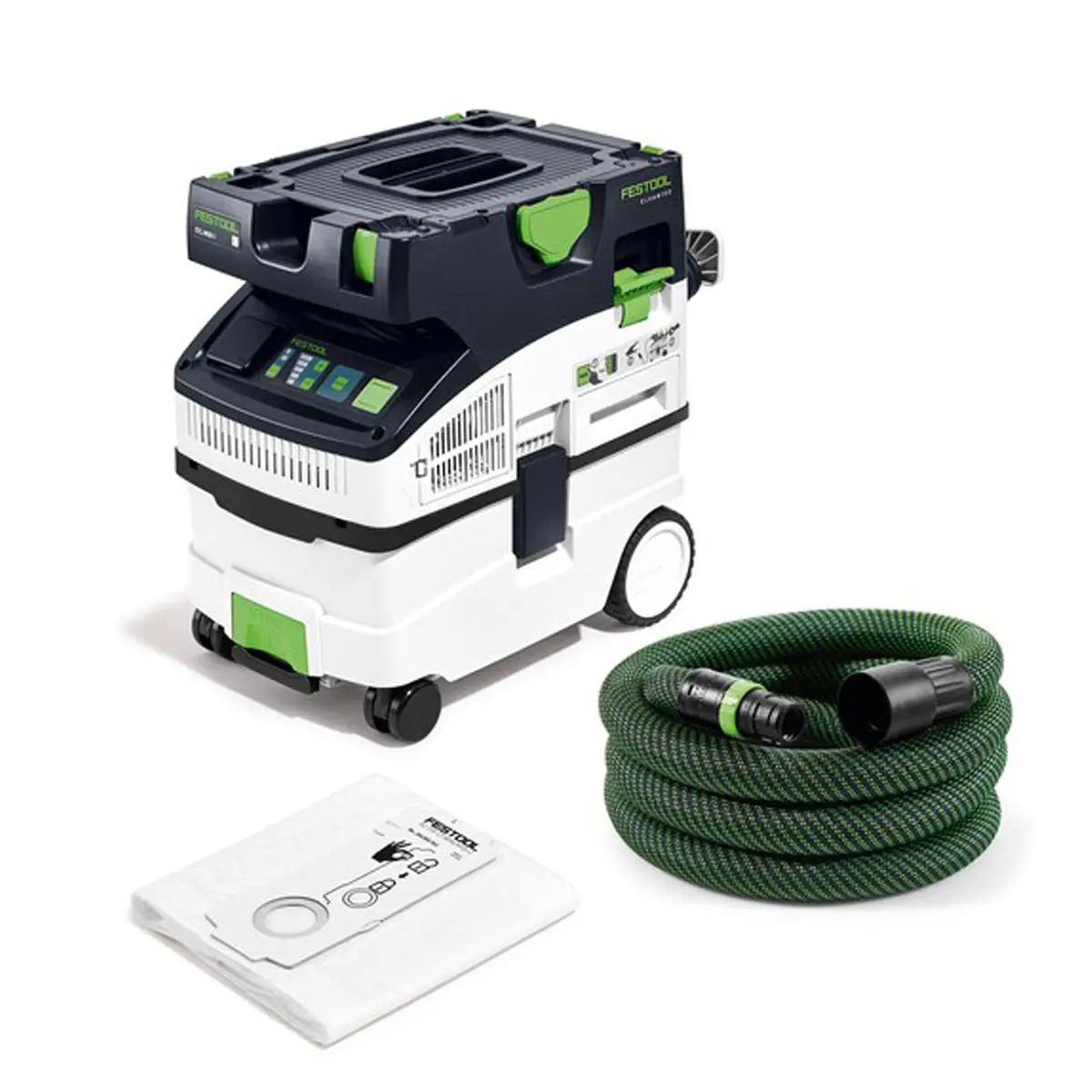 Festool Cleantec Ctl Midi I L-Class Wet And Dry Mobile Dust Extractor 15L 110V - 578320 1