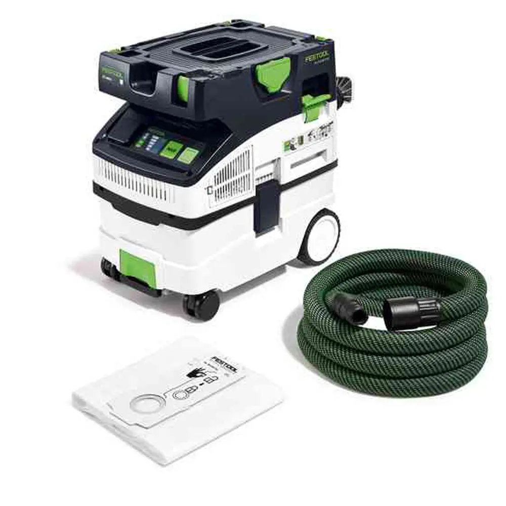 Festool Cleantec Ctm Midi I M-Class Wet And Dry Mobile Dust Extractor 15L 230V Gb - 578326 1
