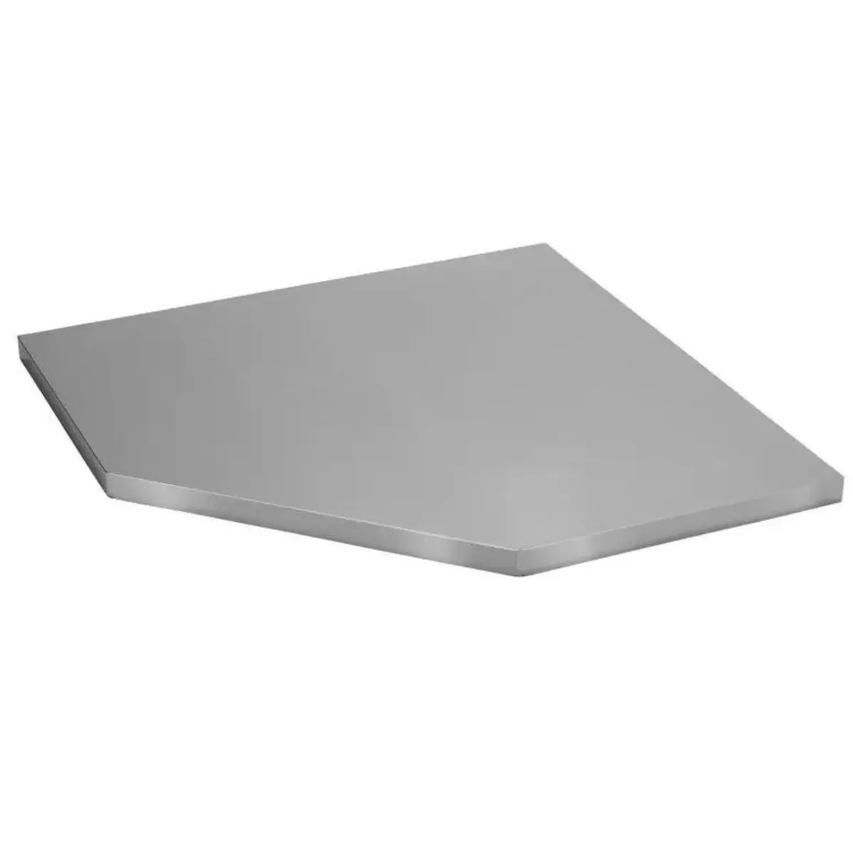 Draper Ms400-Ssc Bunker 865Mm Modular Stainless Steel Worktop For Corner Cabinet 33203 1