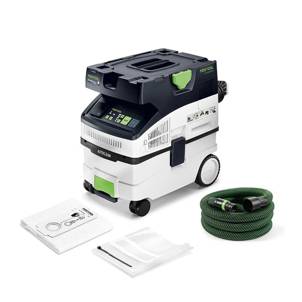 Festool Cleantec Ctl Midi I Ac L-Class Wet And Dry Mobile Dust Extractor 15L 230V Gb - 578548 1