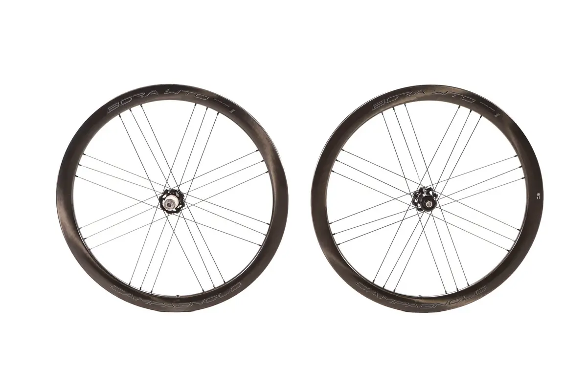Campagnolo Bora Wto 45 Carbon Disc Wheelset, Shimano Freehub 1