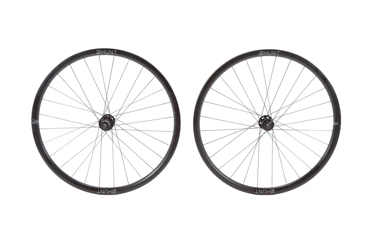 Hunt 30 Carbon Gravel Race Disc Wheelset, Shimano Freehub 1