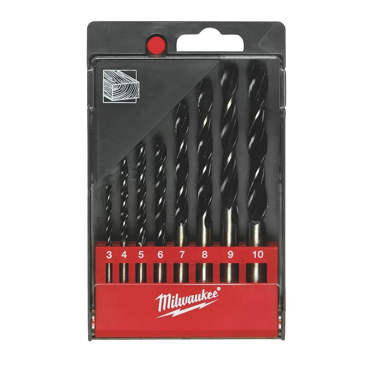 Milwaukee Brad Point Wood Drill Bit Set 8 Piece 4932352466 1