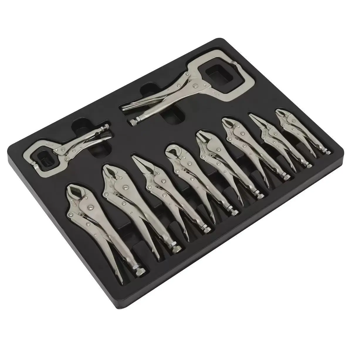 Sealey Ak6800 Locking Pliers Set 10Pc 1
