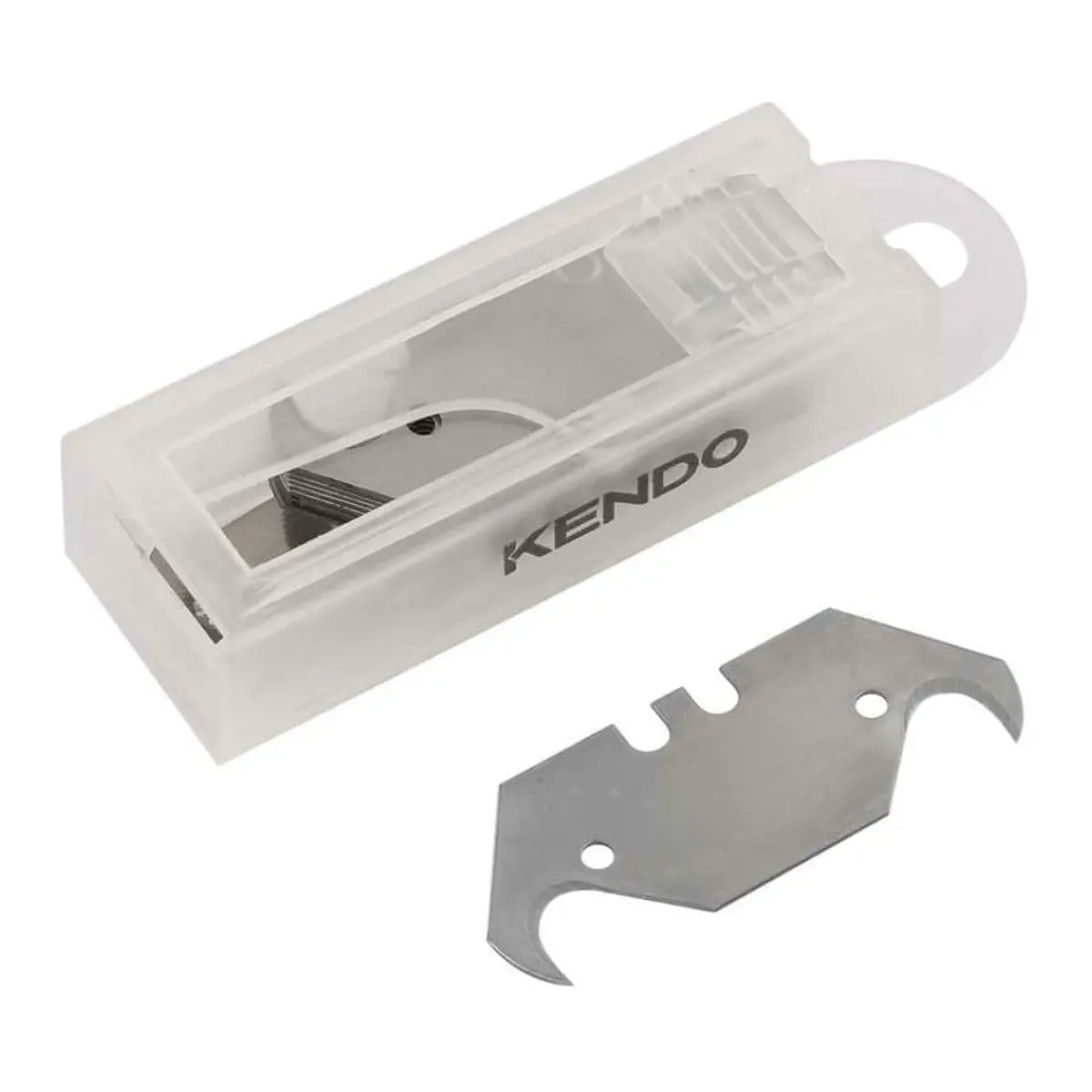 Kendo 19Mm Hooked Knife Blade 1" 10 Piece 1