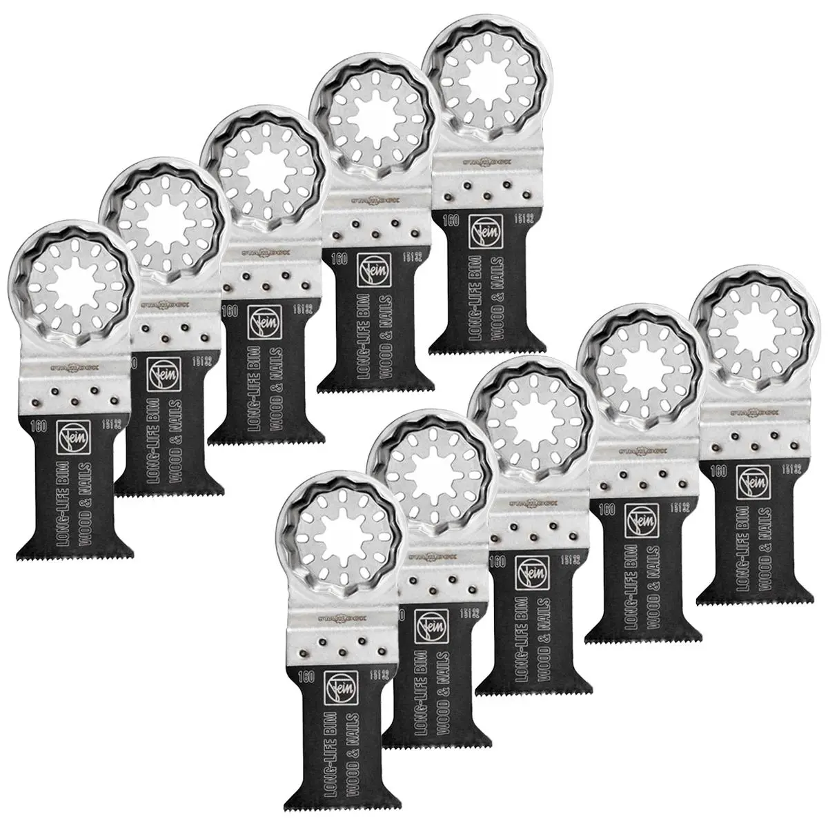 Fein 35Mm Starlock E-Cut Long-Life Bim Saw Blade 63502160240 Pack Of 10 1