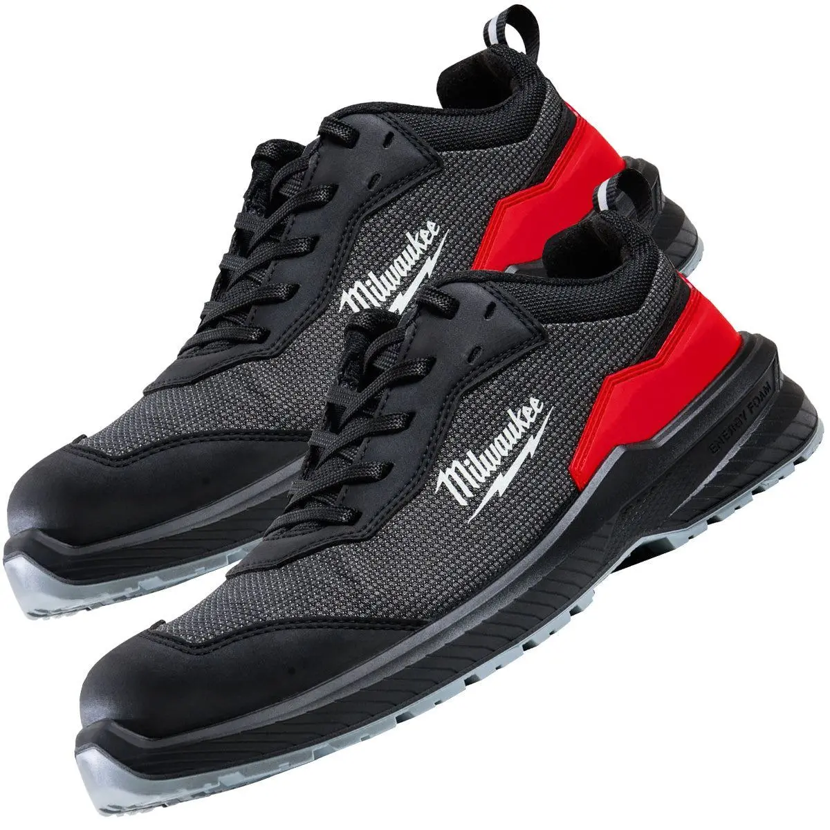 Milwaukee Flextred S1ps Safety Trainers Black Size 10 - 4932493696 1