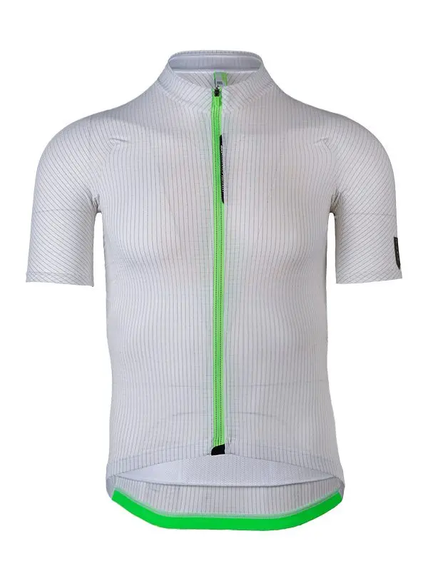 Q36.5 L1 Short Sleeve Jersey, White Pinstripe - Large 1