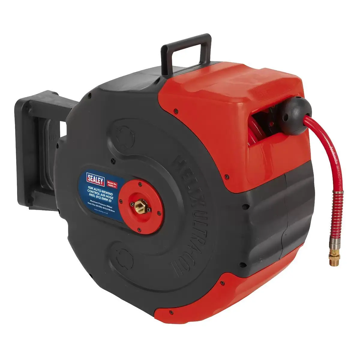 Sealey Sa94 Retractable Air Hose Reel 15M 1